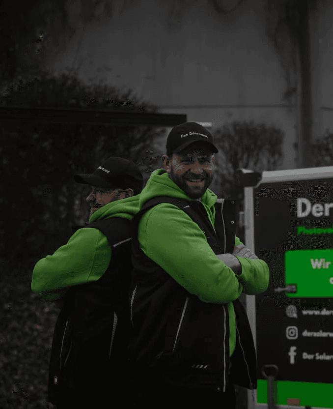 Das Solarwart Reinigungs-Team